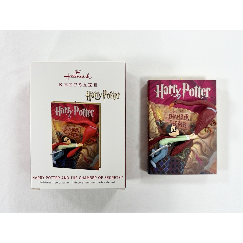 New 2019 Hallmark Keepsake Harry Potter and the Chamber of Secrets Book Ornament
